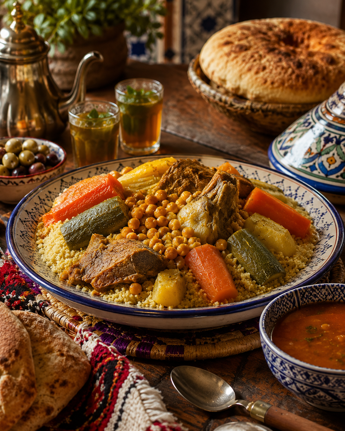 Cuisine Algeroise table